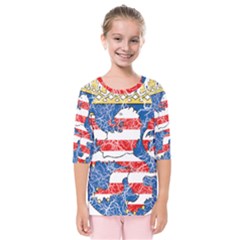 Kids  Quarter Sleeve Raglan T-Shirt 