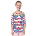 Coat Of Arms Of Hesse Kids  Quarter Sleeve Raglan Tee