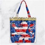 Coat Of Arms Of Hesse Zipper Grocery Tote Bag