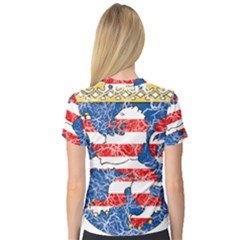 V-Neck Sport Mesh T-Shirt 