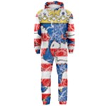 Coat Of Arms Of Hesse Hooded Jumpsuit (Men)
