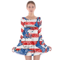 Long Sleeve Skater Dress 