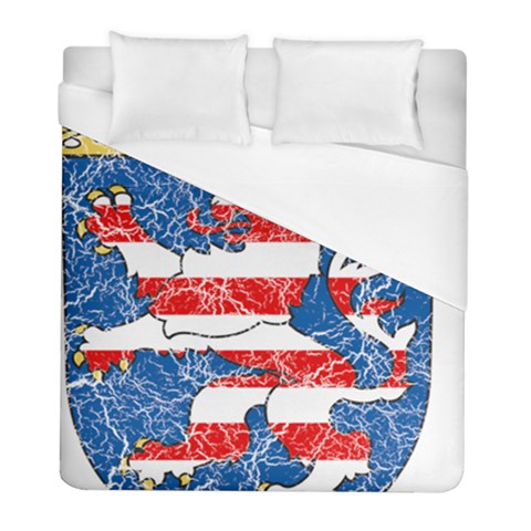 Coat Of Arms Of Hesse Duvet Cover (Full/ Double Size) from ArtsNow.com