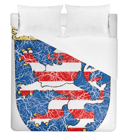 Coat Of Arms Of Hesse Duvet Cover (Queen Size) from ArtsNow.com