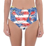Coat Of Arms Of Hesse Reversible High-Waist Bikini Bottoms