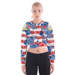 Coat Of Arms Of Hesse Cropped Sweatshirt