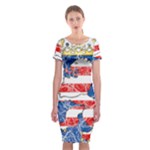 Coat Of Arms Of Hesse Classic Short Sleeve Midi Dress