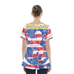 Skirt Hem Sports Top 