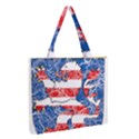 Zipper Medium Tote Bag Front