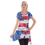 Coat Of Arms Of Hesse Short Sleeve Side Drop Tunic