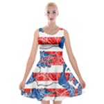 Coat Of Arms Of Hesse Velvet Skater Dress