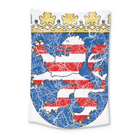 Coat Of Arms Of Hesse Small Tapestry from ArtsNow.com