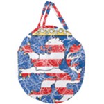 Coat Of Arms Of Hesse Giant Round Zipper Tote