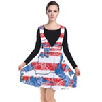 Coat Of Arms Of Hesse Plunge Pinafore Dress