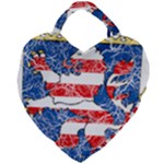 Coat Of Arms Of Hesse Giant Heart Shaped Tote