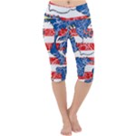 Coat Of Arms Of Hesse Lightweight Velour Cropped Yoga Leggings