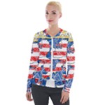 Coat Of Arms Of Hesse Velour Zip Up Jacket