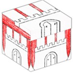 Coat Of Arms Of Hamburg Storage Stool 12 