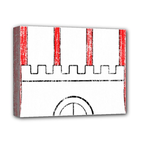 Coat Of Arms Of Hamburg Deluxe Canvas 14  x 11  (Stretched) from ArtsNow.com