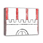 Coat Of Arms Of Hamburg Deluxe Canvas 14  x 11  (Stretched)