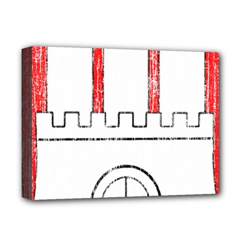 Coat Of Arms Of Hamburg Deluxe Canvas 16  x 12  (Stretched)  from ArtsNow.com
