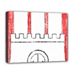 Coat Of Arms Of Hamburg Deluxe Canvas 20  x 16  (Stretched)