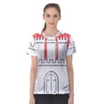 Coat Of Arms Of Hamburg Women s Sport Mesh Tee