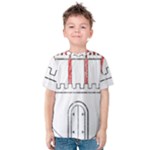 Coat Of Arms Of Hamburg Kids  Cotton Tee