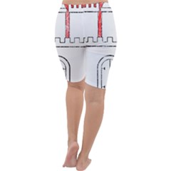 Cropped Leggings Back Cropped Leggings Back