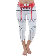 Capri Winter Leggings Front Capri Winter Leggings Front
