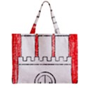 Zipper Mini Tote Bag 