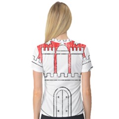 V-Neck Sport Mesh T-Shirt 