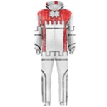 Coat Of Arms Of Hamburg Hooded Jumpsuit (Men)