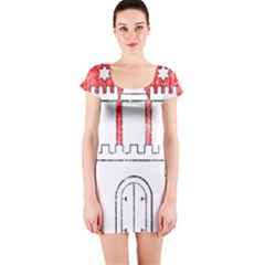 Short Sleeve Bodycon Dress Front Short Sleeve Bodycon Dress Front