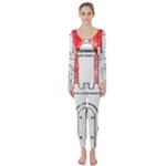 Coat Of Arms Of Hamburg Long Sleeve Catsuit