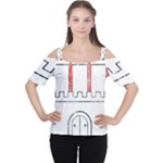 Coat Of Arms Of Hamburg Cutout Shoulder Tee