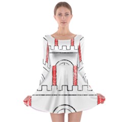 Long Sleeve Skater Dress 