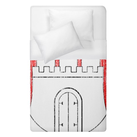 Coat Of Arms Of Hamburg Duvet Cover (Single Size) from ArtsNow.com
