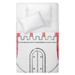 Coat Of Arms Of Hamburg Duvet Cover (Single Size)