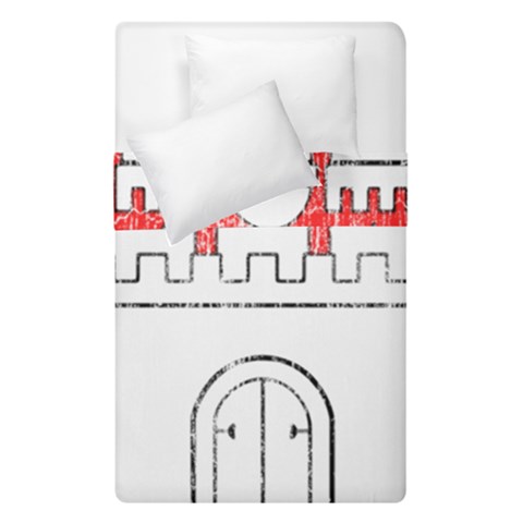 Coat Of Arms Of Hamburg Duvet Cover Double Side (Single Size) from ArtsNow.com
