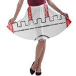 Coat Of Arms Of Hamburg A-line Skater Skirt