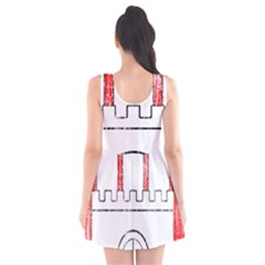 Scoop Neck Skater Dress 