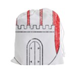 Coat Of Arms Of Hamburg Drawstring Pouch (XXL)