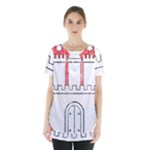 Coat Of Arms Of Hamburg Skirt Hem Sports Top