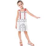 Coat Of Arms Of Hamburg Kids  Sleeveless Dress
