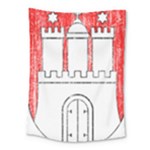 Coat Of Arms Of Hamburg Medium Tapestry