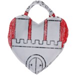 Coat Of Arms Of Hamburg Giant Heart Shaped Tote