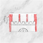 Coat Of Arms Of Hamburg Canvas Cosmetic Bag (Small)