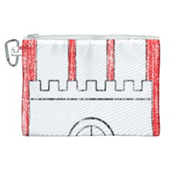 Canvas Cosmetic Bag (XL) 