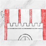 Coat Of Arms Of Hamburg Canvas Cosmetic Bag (XXXL)